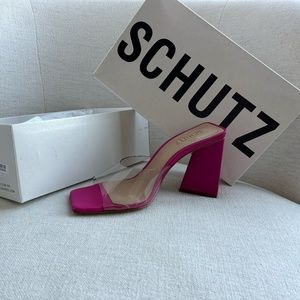 Schutz Lizah Vinyl Mule